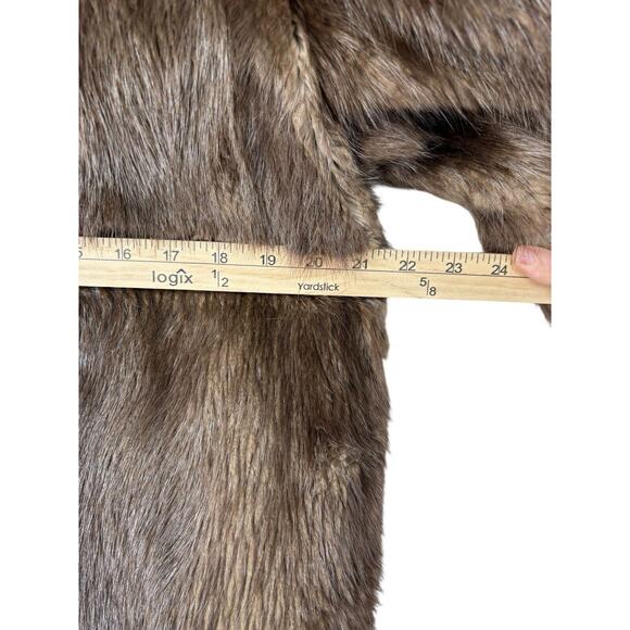 Vintage Kramer’s Fur Coat Parka Short Drawstring Women’s Old Money Quiet Luxury - Picture 10 of 16